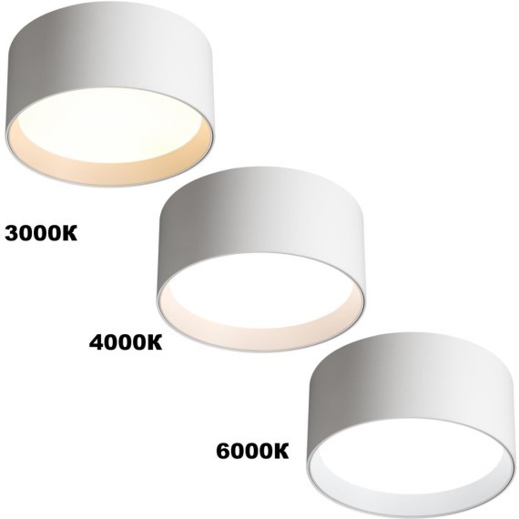 Светильник накладной светодиодный с переключ. цв. температуры IP20 LED 18W 220-240V 3000К\4000К\6000К ORBIS 359596