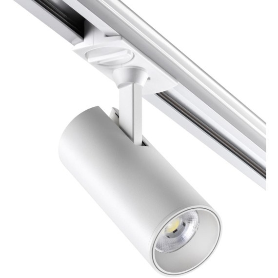 Трехжильный однофазный трековый светодиодный светильник Novotech SELENE 359152 1440лм 15Вт