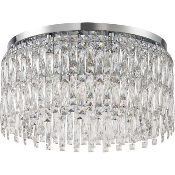 Люстра потолочная хрустальная 2173/09/08C Stilfort, серия Santorini