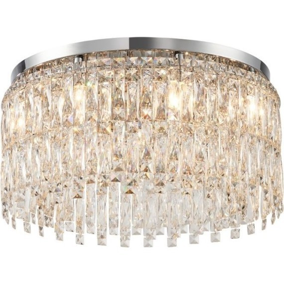Люстра потолочная хрустальная 2173/09/08C Stilfort, серия Santorini