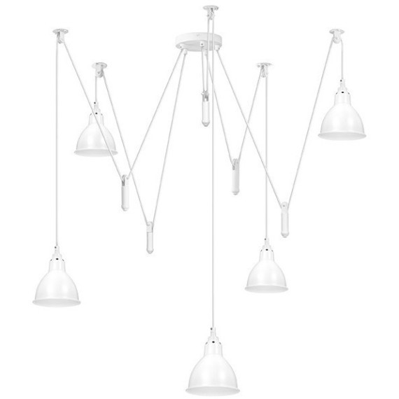 Люстра паук Lightstar 761056 Acrobata под лампы 5xE14 200W