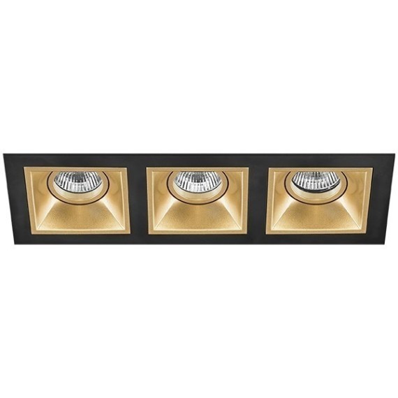Встраиваемый светильник Lightstar D537030303 Domino под лампы 3xGU5.3 150W