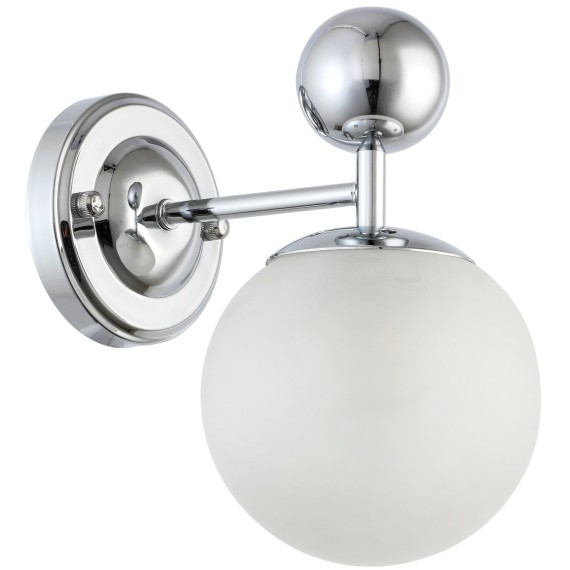 SLE106101-01 Светильник настенный Хром/Белый E27 1*60W PECHIO