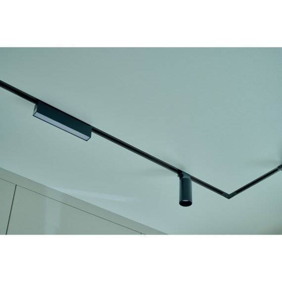 Однофазный двужильный светодиодный трековый светильник Denkirs DK6430-BK SOLID Hals 3000К 780Лм CRI90+ 120° 10Вт