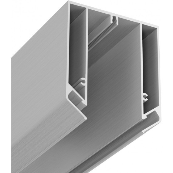 Профиль 3м для монтажа накладных шинопроводов в гарпунный натяжной потолок Maytoni Gravity TRA004MP-21S