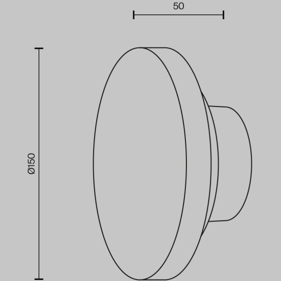 Настенный светильник (бра) Maytoni MOD437WL-L5BG3K