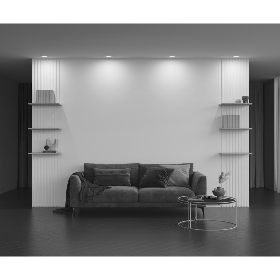 Гипсовый светильник под покраску Maytoni DL002-1-01-W Gyps Modern под лампу 1xGU10 35W