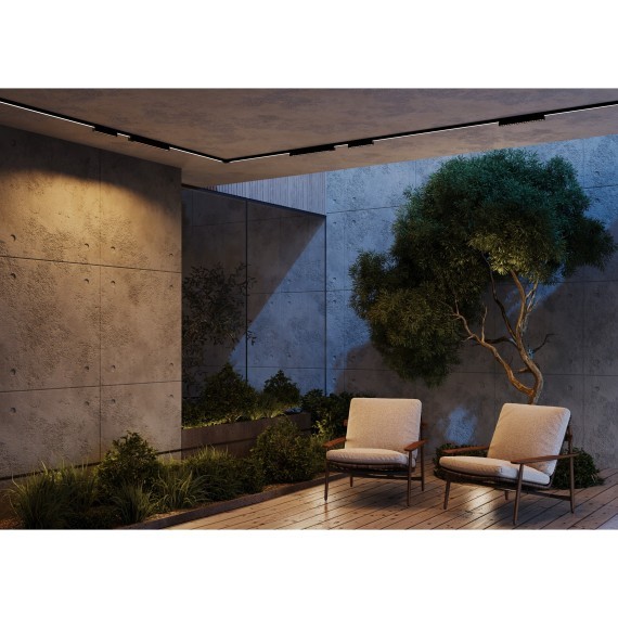 Уличный трековый светильник Maytoni Points Exility IP 3000К 12Вт 36° O-TR02-2-S-12WB3K