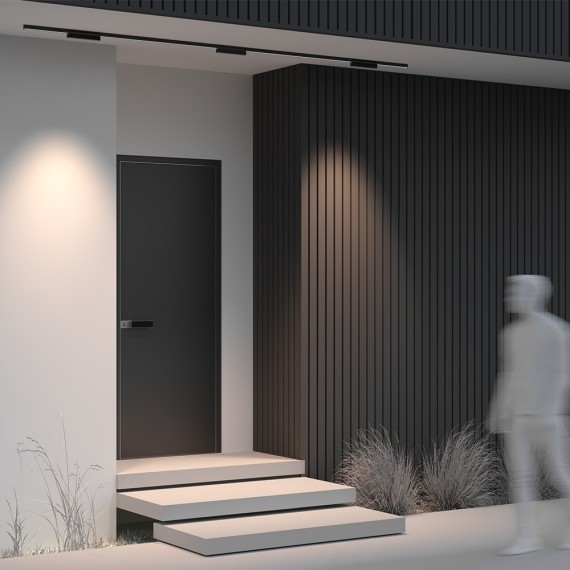 Уличный трековый светильник Maytoni Points Exility IP 3000К 12Вт 36° O-TR02-2-S-12WB3K