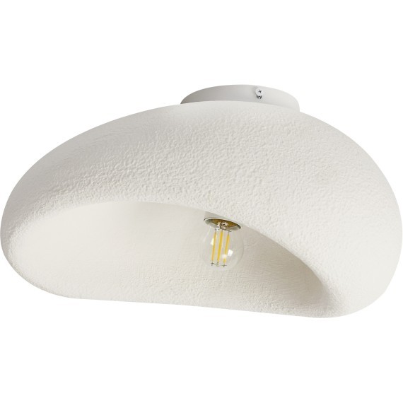 Потолочная люстра 40см с плафоном под камень и лампой Е27 Lightstar Sigma 611646