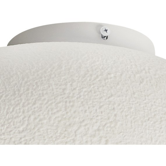 Потолочная люстра 40см с плафоном под камень и лампой Е27 Lightstar Sigma 611646