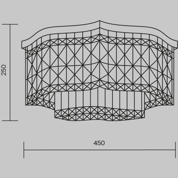 Потолочный светильник Maytoni DIA005CL-06G