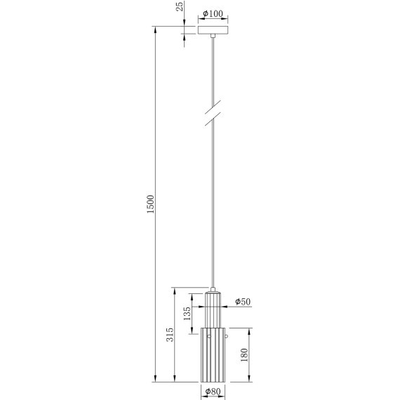 Светильник подвесной Stilfort 2160/02/01P серия Wunder