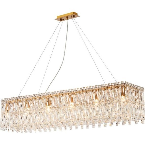 Люстра подвесная хрустальная 2173/05/12PL Stilfort, серия Santorini