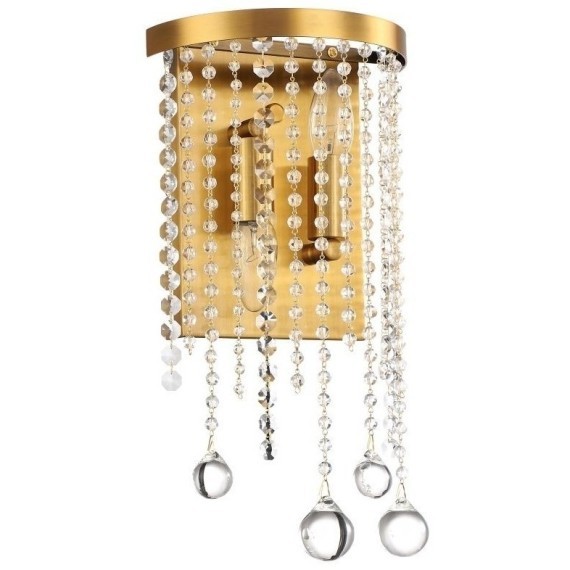 Светильник настенный хрустальный Stilfort 2142/05/02W серия Smira