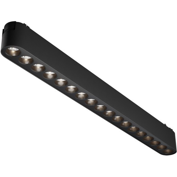 TR082-1-18W4K-M-B Трековый магнитный светодиодный светильник Maytoni Radity 48V CRI90+ 4000К 1850Лм 36° 16Вт