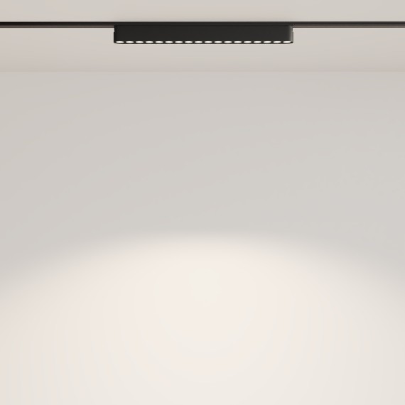 TR082-1-18W4K-M-B Трековый магнитный светодиодный светильник Maytoni Radity 48V CRI90+ 4000К 1850Лм 36° 16Вт
