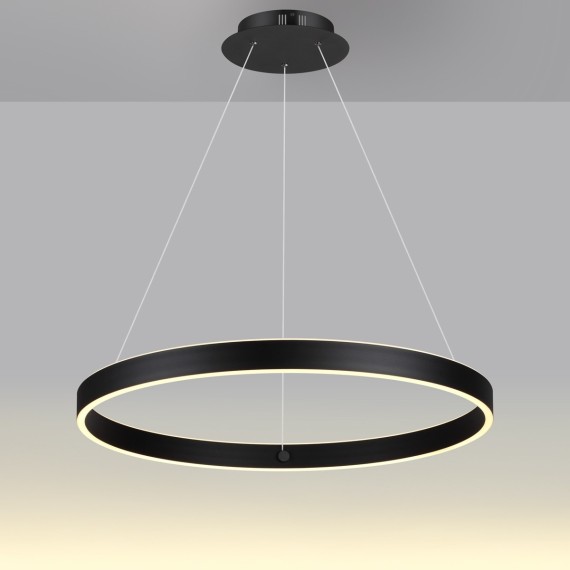 Светильник подвесной диммируемый со сменой цветовой температуры (пульт ДУ/прилож. Smart Life) LED 50/12W  3000-6000К Novotech SOTTO 359450