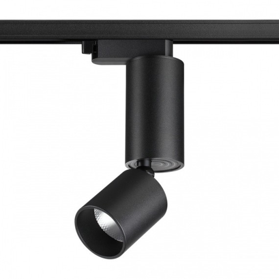 Трехжильный однофазный трековый светодиодный светильник Novotech Tubo 359321 1100лм 10Вт