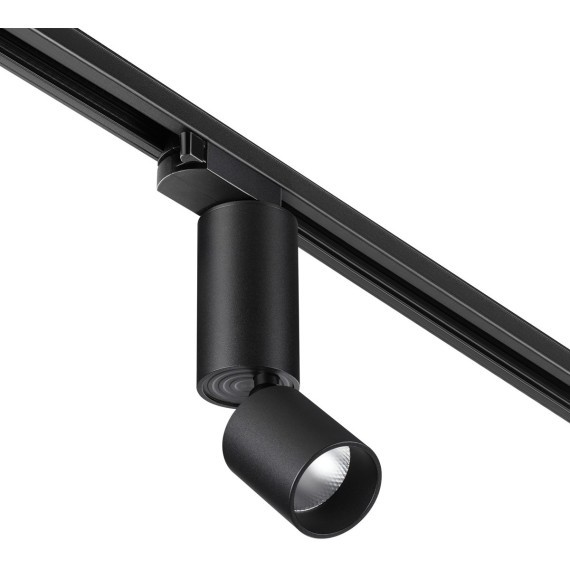 Трехжильный однофазный трековый светодиодный светильник Novotech Tubo 359321 1100лм 10Вт