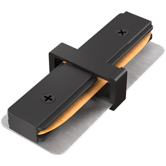 Прямой соединитель для накладных однофазных шинопроводов Crystal Lux CLT 0.211 06 BL