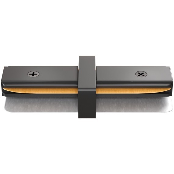 Прямой соединитель для накладных однофазных шинопроводов Crystal Lux CLT 0.211 06 BL