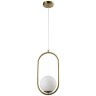 Светильник подвесной Crystal Lux CALLE SP1 BRASS