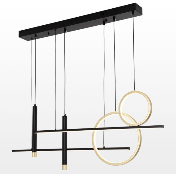 Подвесной светильник цилиндр Lussole LSP-7006 BEAUMONT IP21 светодиодный 6xLED 30W