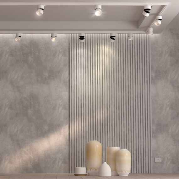 Трехжильный однофазный трековый светодиодный светильник Novotech GRODA 358786 2200лм 25Вт