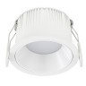 ST755.538.07 Св-к встр. Белый LED 1*7W 3000K 630Lm Ra80 120° IP20 D85xH45 100-240V Встраиваемые светильники