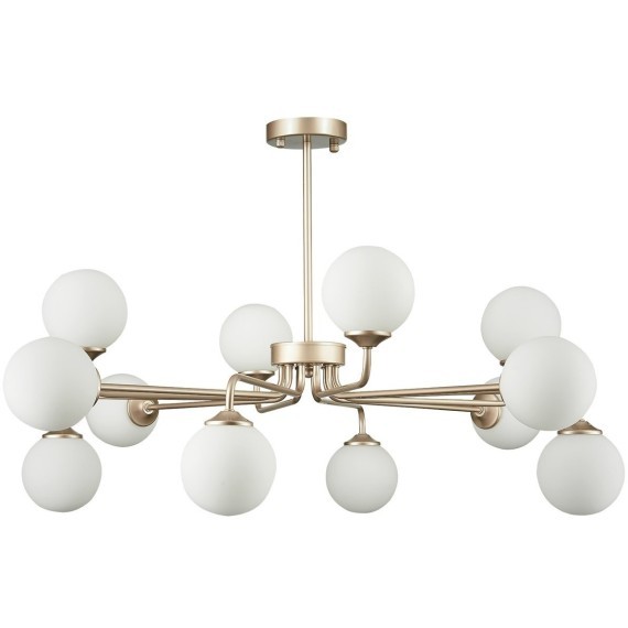 SLE106203-12 Светильник подвесной ST-Luce Золотистый/Белый G9 LED 12*5W REDJINO