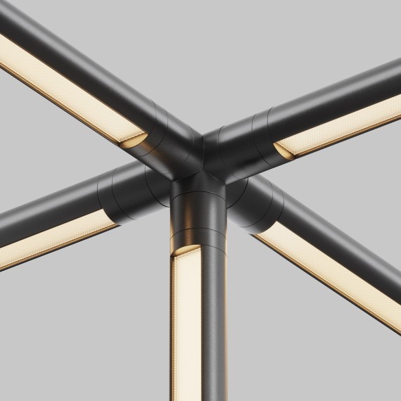 Пятиконечный коннектор для системы Maytoni Shelf без ввода питания CA020L5C-B