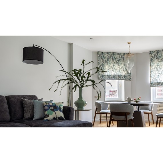 Торшер с абажуром Maytoni Z328-FL-01-B Nevada под лампу 1xE27 40W