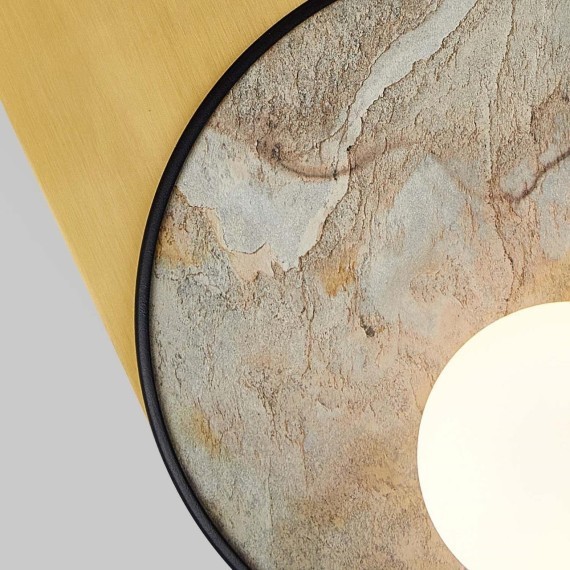 4595-1W, настенный светильник, D130xW250xH400, 1xG9LEDx9W, excluded