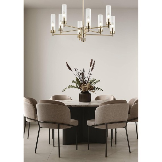 Люстра потолочная Lumion 5274/6C KAMILLA под лампы 6xE14 6*40W