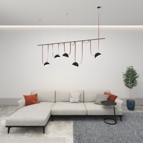 Готовая ременная трековая система Denkirs Belty DK55SET06-01-BR