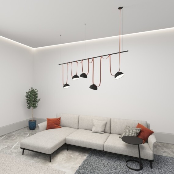 Готовая ременная трековая система Denkirs Belty DK55SET06-01-BR