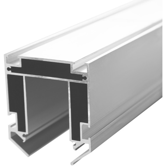 ST015.129.02 Профиль 2м для монтажа накл. шинопровода в гарпунные натяжные потолки SKYLINE 220