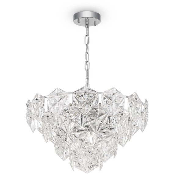 Люстра подвесная Freya FR1004PL-09CH Molly под лампы 9xE14 60W