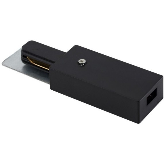 Ввод питания для накладных однофазных шинопроводов Crystal Lux CLT 0.210 01 BL