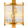 Бра Crystal Lux TADEO AP2 GOLD/TRANSPARENTE