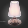 SL974.604.01 Прикроватная лампа ST-Luce Хром, Розовый/Белый E27 1*60W AMPOLLA