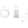 Светодиодный модуль Slim Led DK3000-8W dim