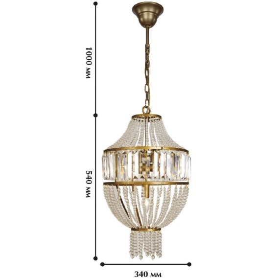 Подвесная люстра Ancient 1086-4P
