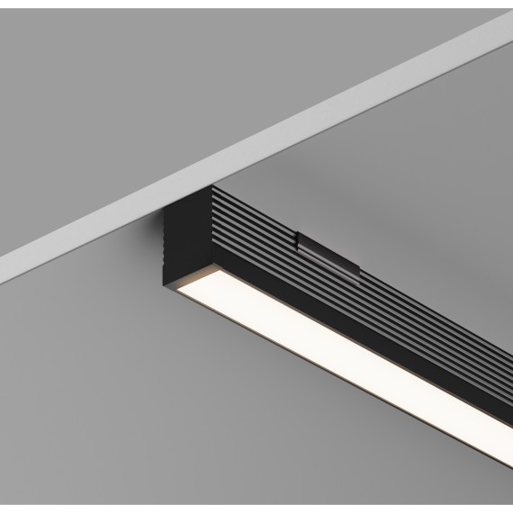 Алюминиевый профиль накладной 8x9 (Черный, 2 м), ALM-0809-B-2M 631002