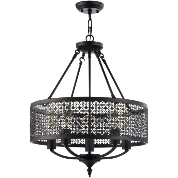 Люстра подвесная Freya FR4166-PL-05C-BL Conte под лампы 5xE27 60W