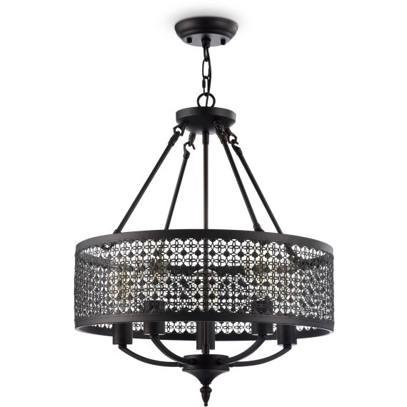 Люстра подвесная Freya FR4166-PL-05C-BL Conte под лампы 5xE27 60W