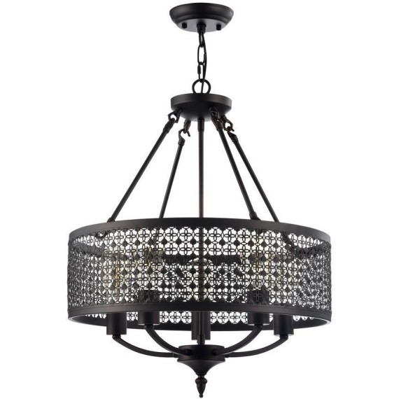 Люстра подвесная Freya FR4166-PL-05C-BL Conte под лампы 5xE27 60W