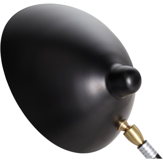 SL305.404.01 Прикроватная лампа ST-Luce Черный/Черный, Белый E27 1*60W SPRUZZO