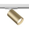ST369.206.01 Однофазный двужильный трековый спот цвета матовое золото под лампу GU10 1*50W ST Luce BASE